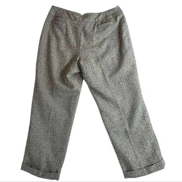 Vintage Style Signature By Larry Gray Texured Coat Set With Wide Legged Trousers - Picture 7 of 16